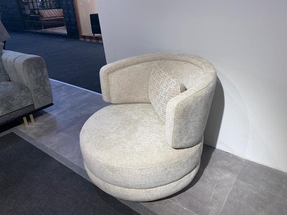 Elegant Fabric Sofa